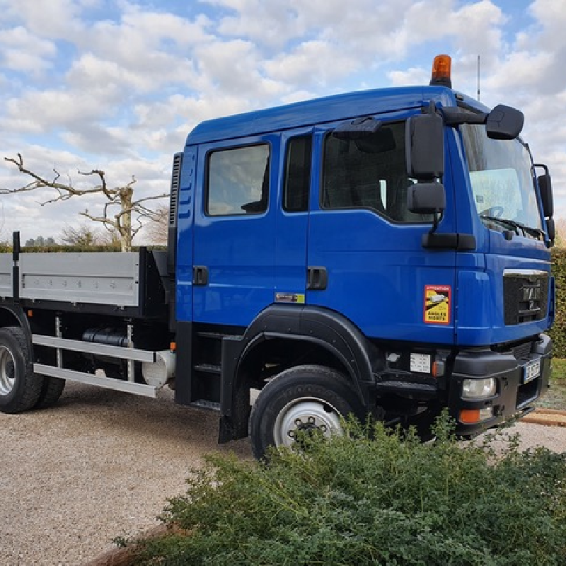 camion 4x4 double cabine tgm 13.250 voyage expedition